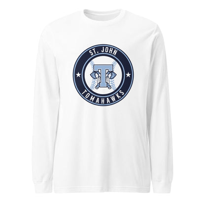 Performance | Long Sleeve Tee | Saint John Tomahawks | Badge Logo