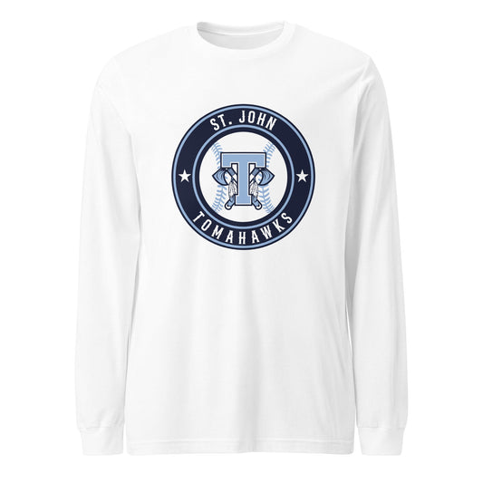 Performance | Long Sleeve Tee | Saint John Tomahawks | Badge Logo