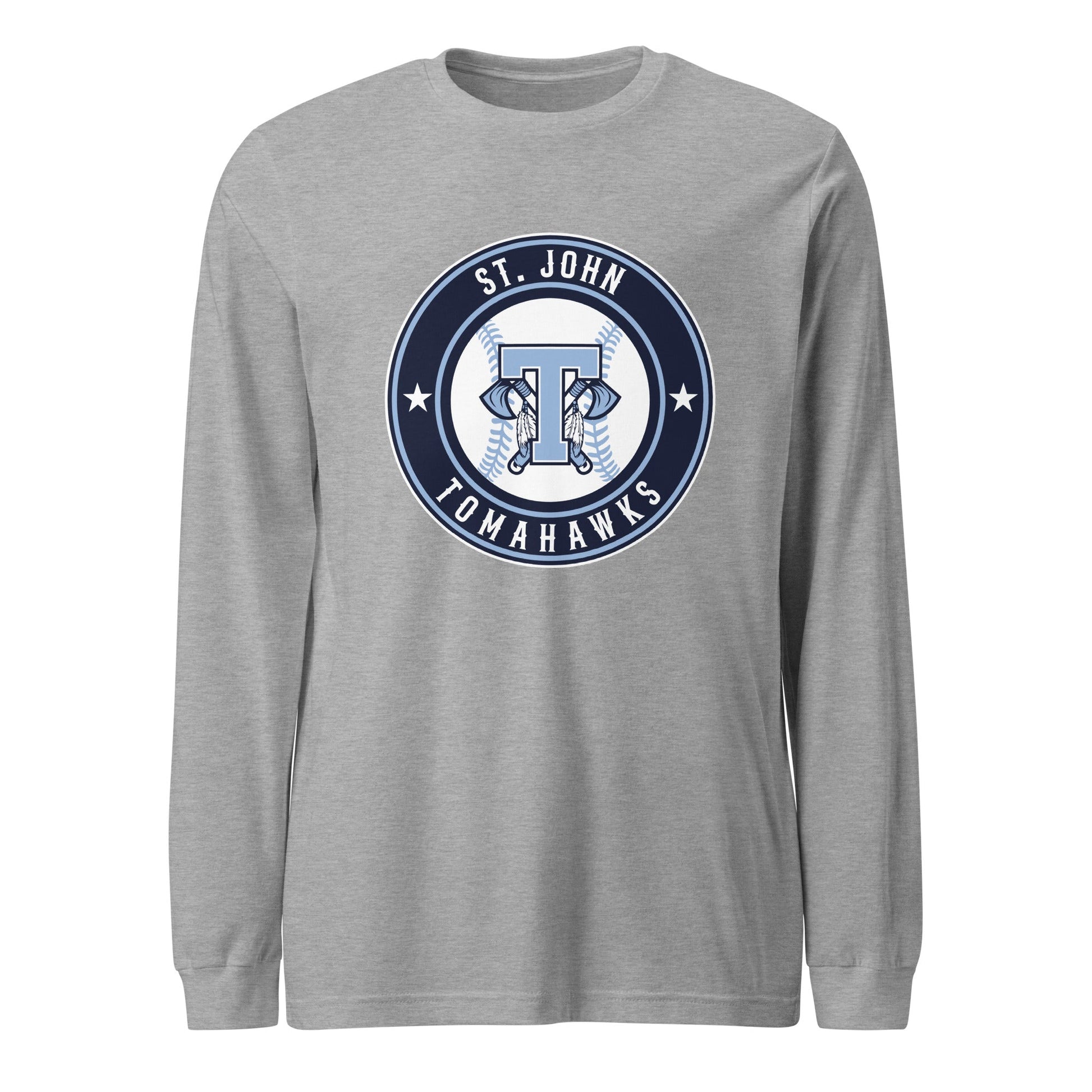 Performance | Long Sleeve Tee | Saint John Tomahawks | Badge Logo