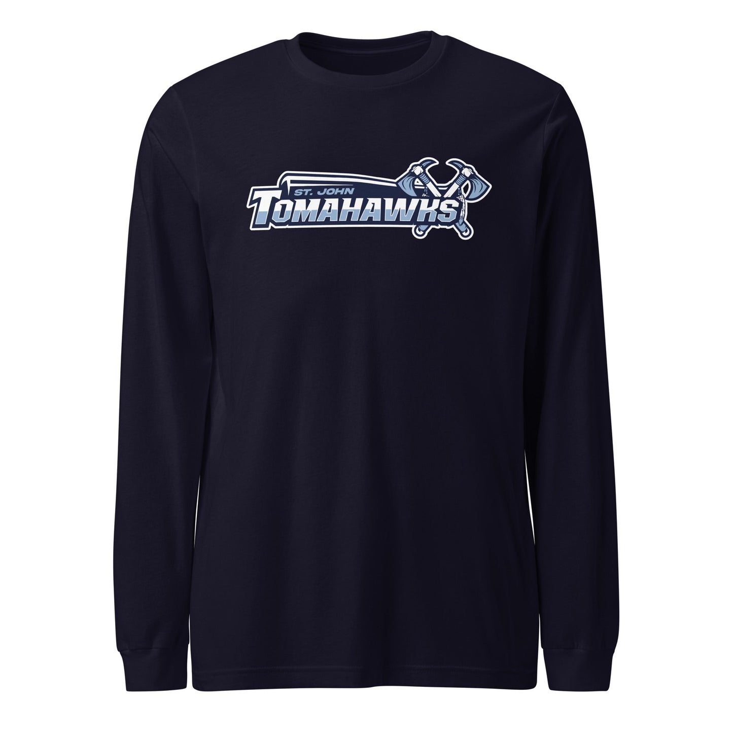 Performance | Long Sleeve Tee | Saint John Tomahawks | Script Logo