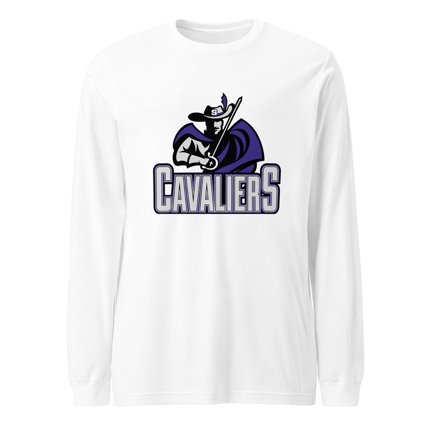 Performance | Long Sleeve Tee | Saint Thomas More | Cavalier Vanguard Logo