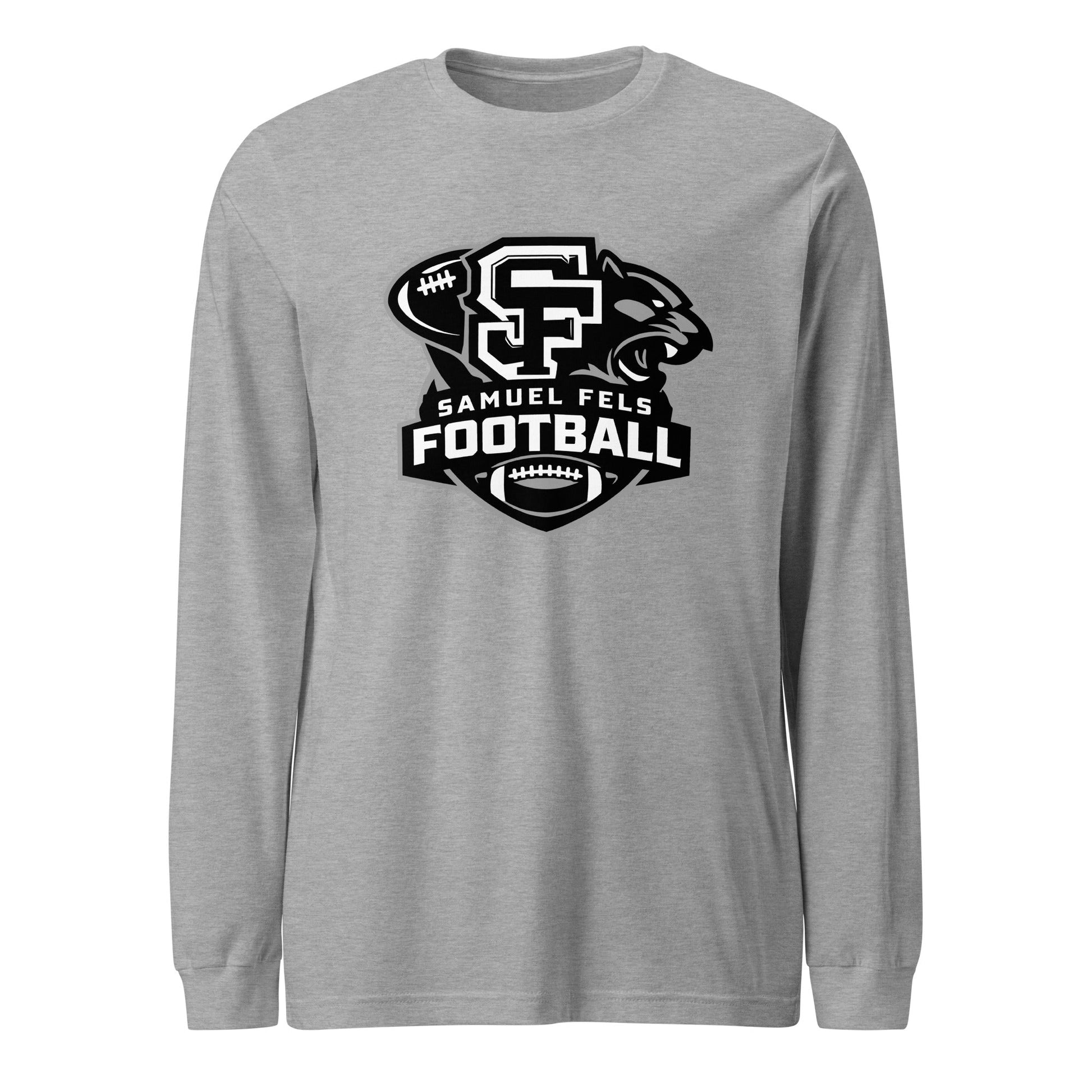 Performance | Long Sleeve Tee | Samuel Fels Football | Crest Logo