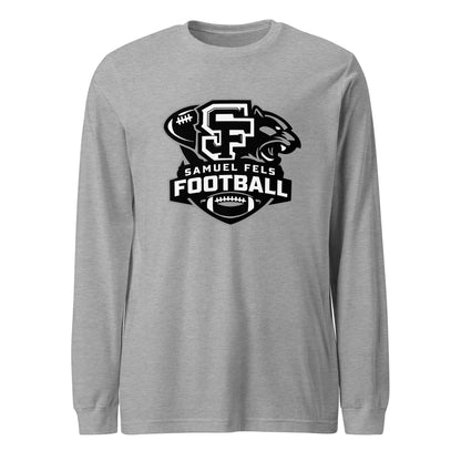 Performance | Long Sleeve Tee | Samuel Fels Football | Crest Logo