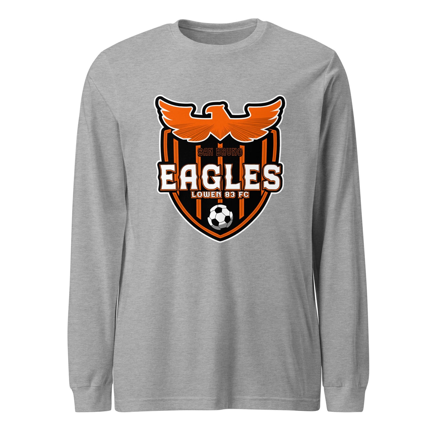 Performance | Long Sleeve Tee | San Bruno Eagles | Shield Logo