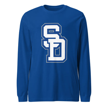 Performance | Long Sleeve Tee | San Diego High School Wrestling | Crest Logo
