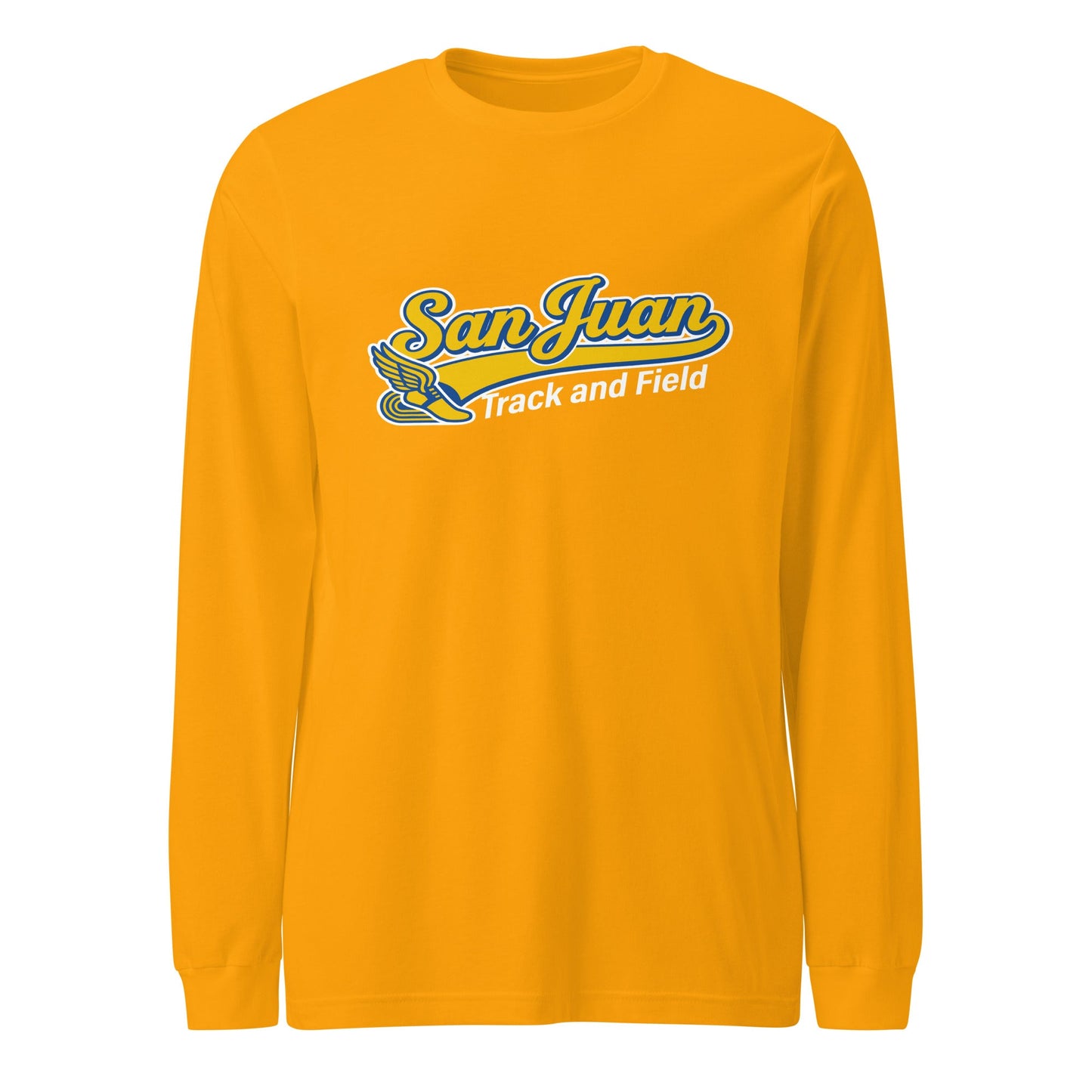 Performance | Long Sleeve Tee | San Juan Track and Field | Script Logo