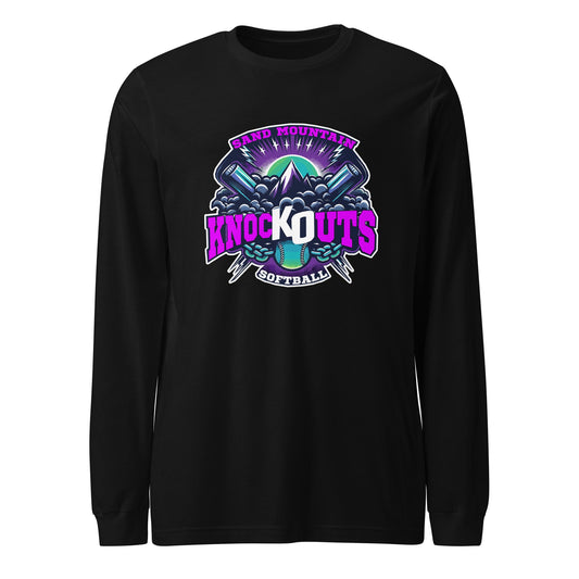 Performance | Long Sleeve Tee | Sand Mountain Knockouts | Ball & Bat Logo