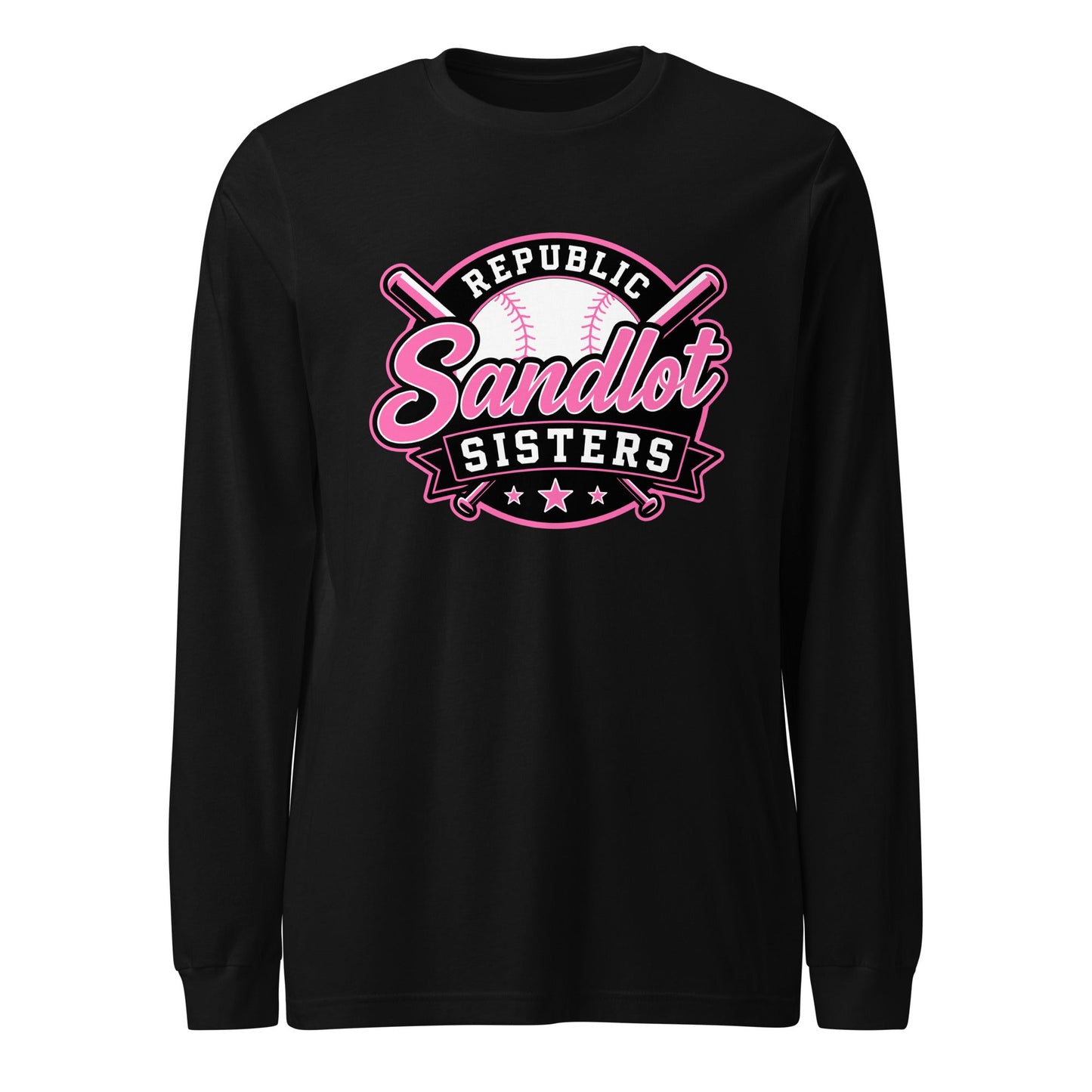 Performance | Long Sleeve Tee | Sandlot Sisters | Badge Logo