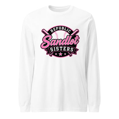 Performance | Long Sleeve Tee | Sandlot Sisters | Badge Logo