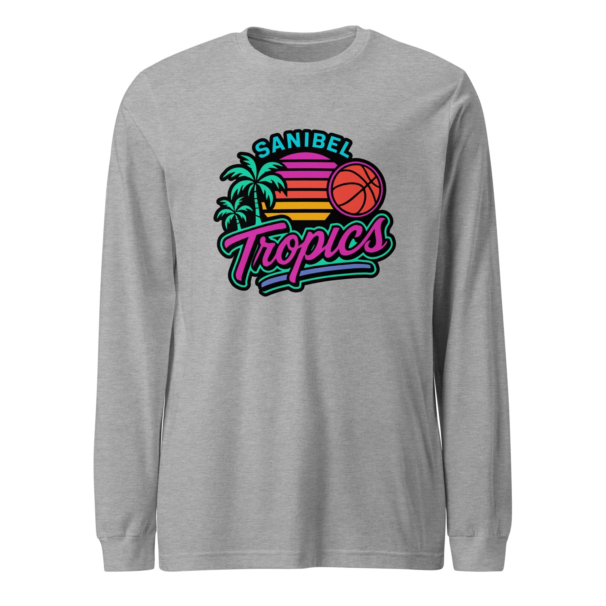 Performance | Long Sleeve Tee | Sanibel Tropics | Coastal Clash Logo