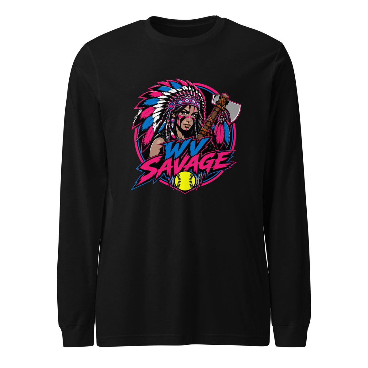 Performance | Long Sleeve Tee | Savage | Crest Logo