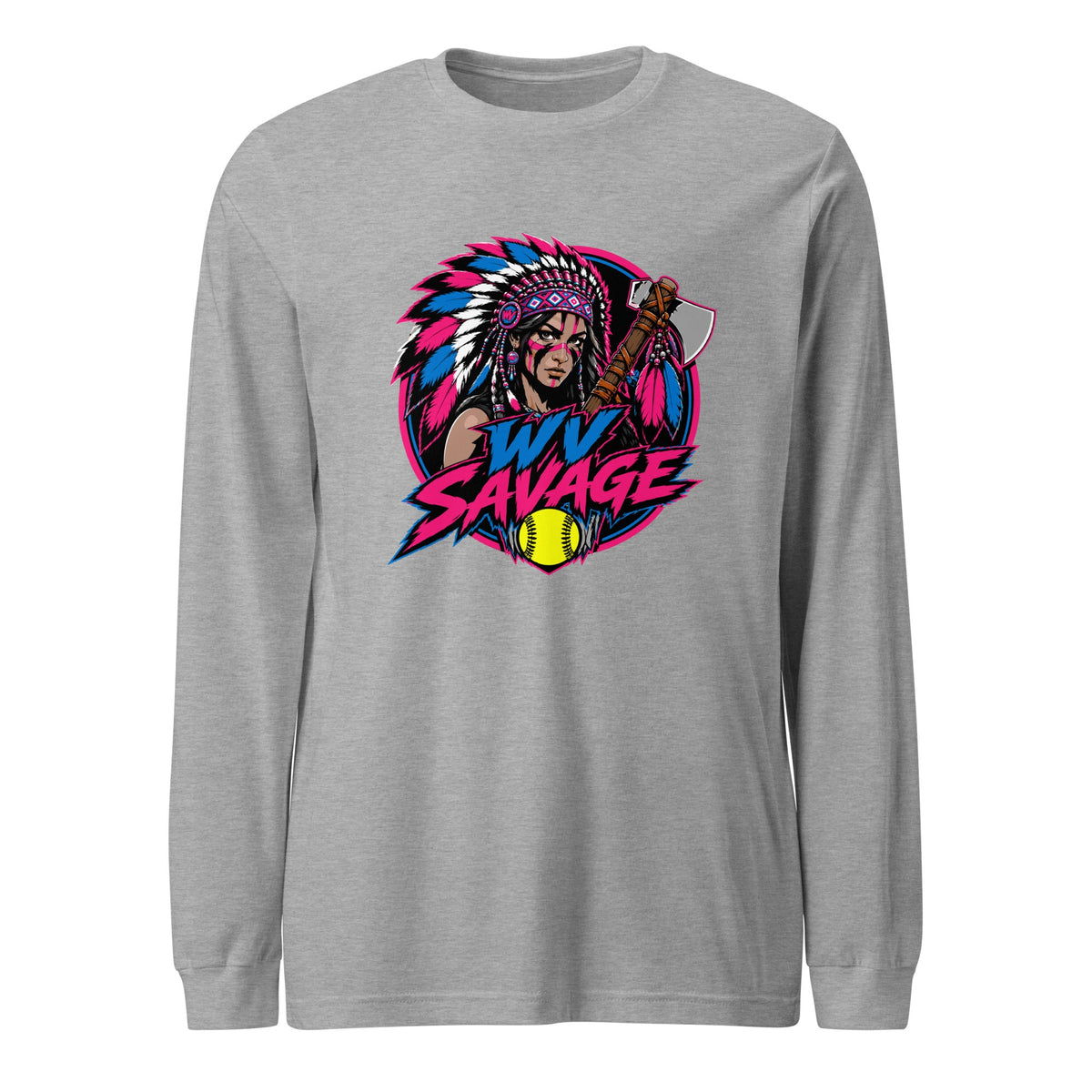 Performance | Long Sleeve Tee | Savage | Crest Logo