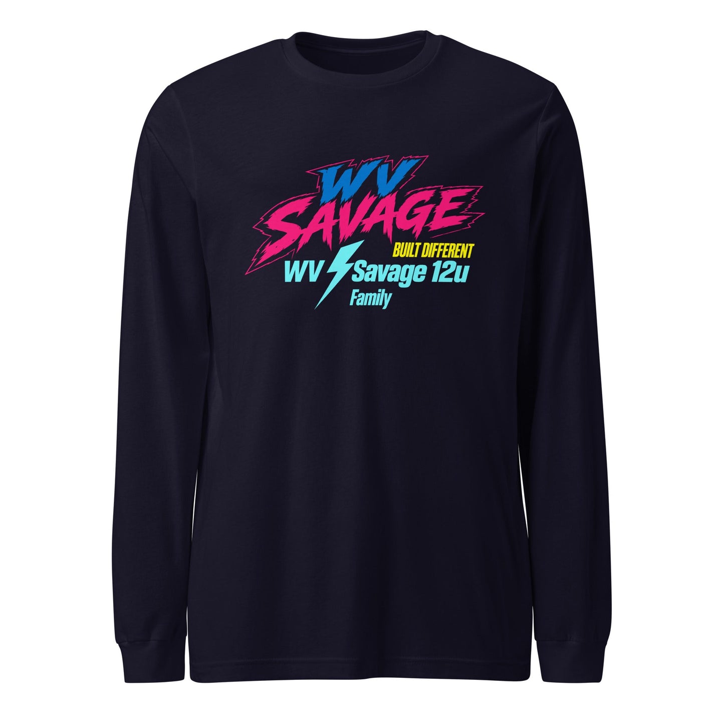 Performance | Long Sleeve Tee | Savage | Modern Text Logo
