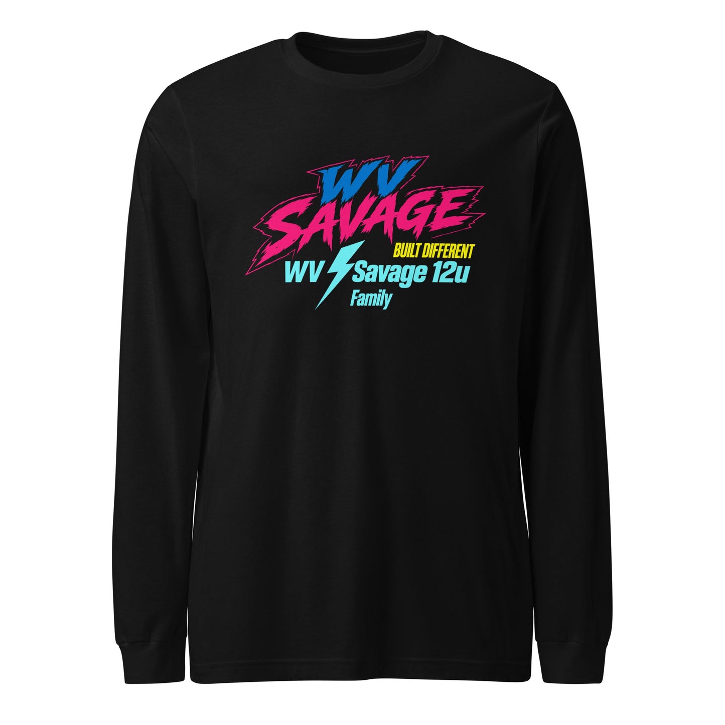 Performance | Long Sleeve Tee | Savage | Modern Text Logo