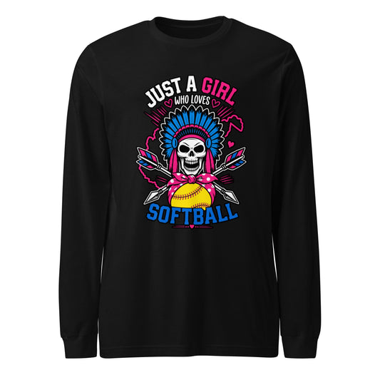 Performance | Long Sleeve Tee | Savage Softball | Athletics Logo