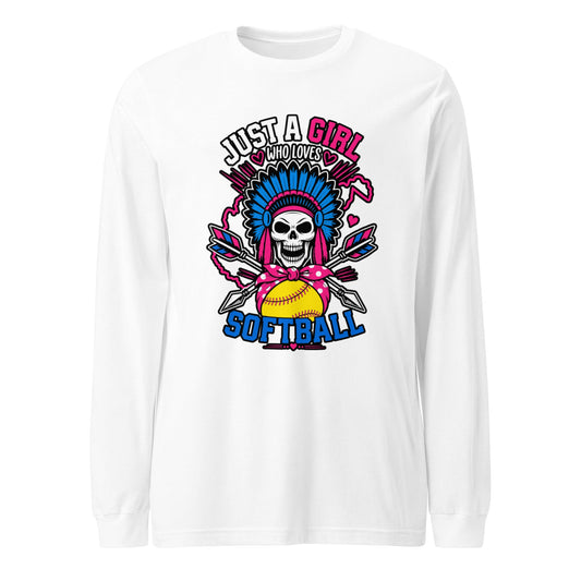 Performance | Long Sleeve Tee | Savage Softball | Athletics Logo
