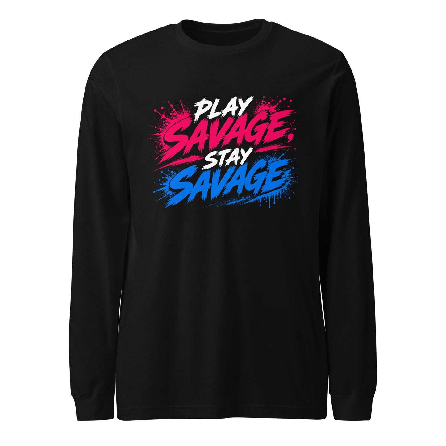 Performance | Long Sleeve Tee | Savage Softball | Play Stay Logo