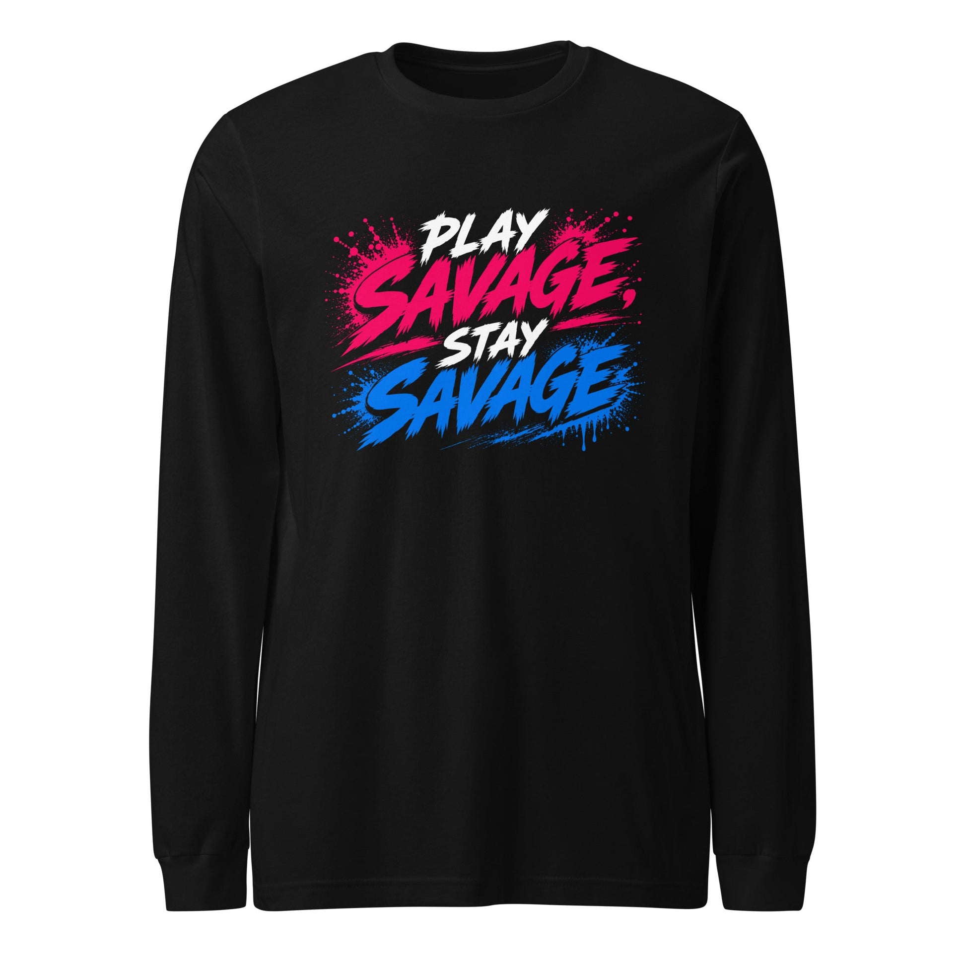 Performance | Long Sleeve Tee | Savage Softball | Play Stay Logo