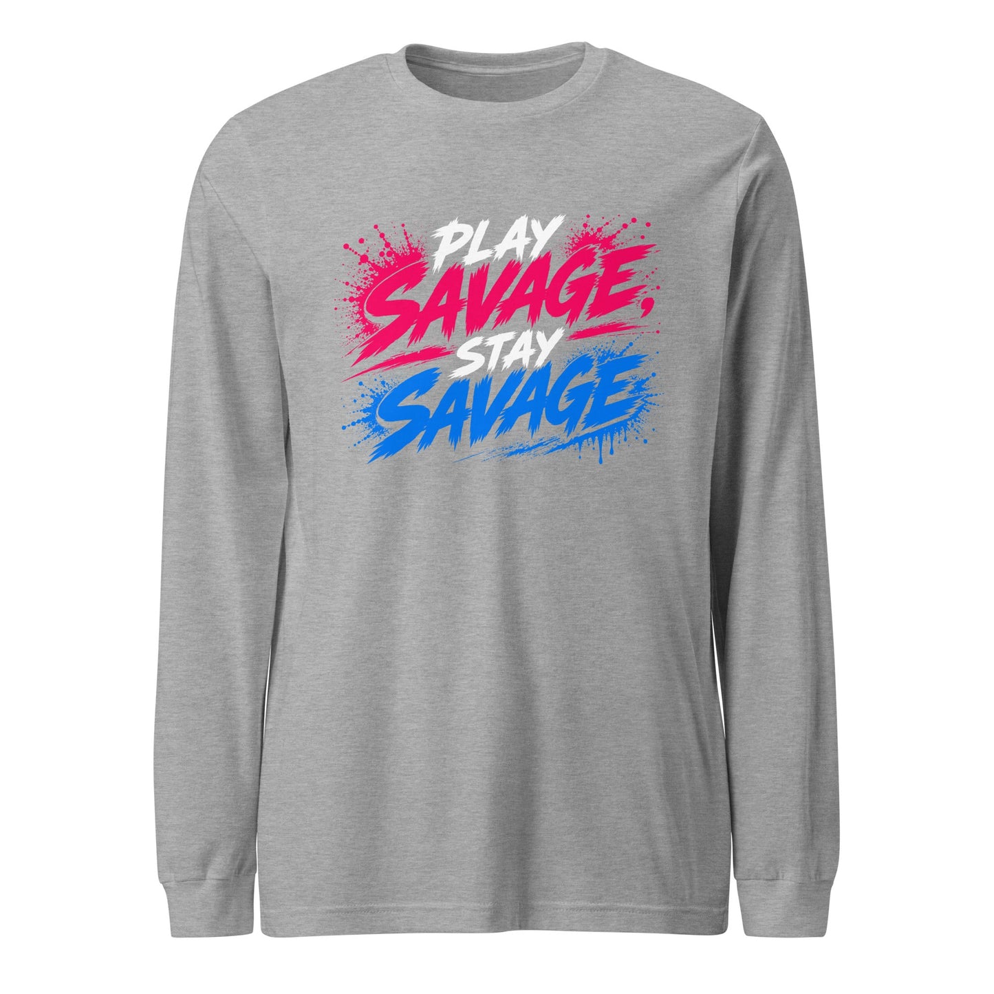 Performance | Long Sleeve Tee | Savage Softball | Play Stay Logo