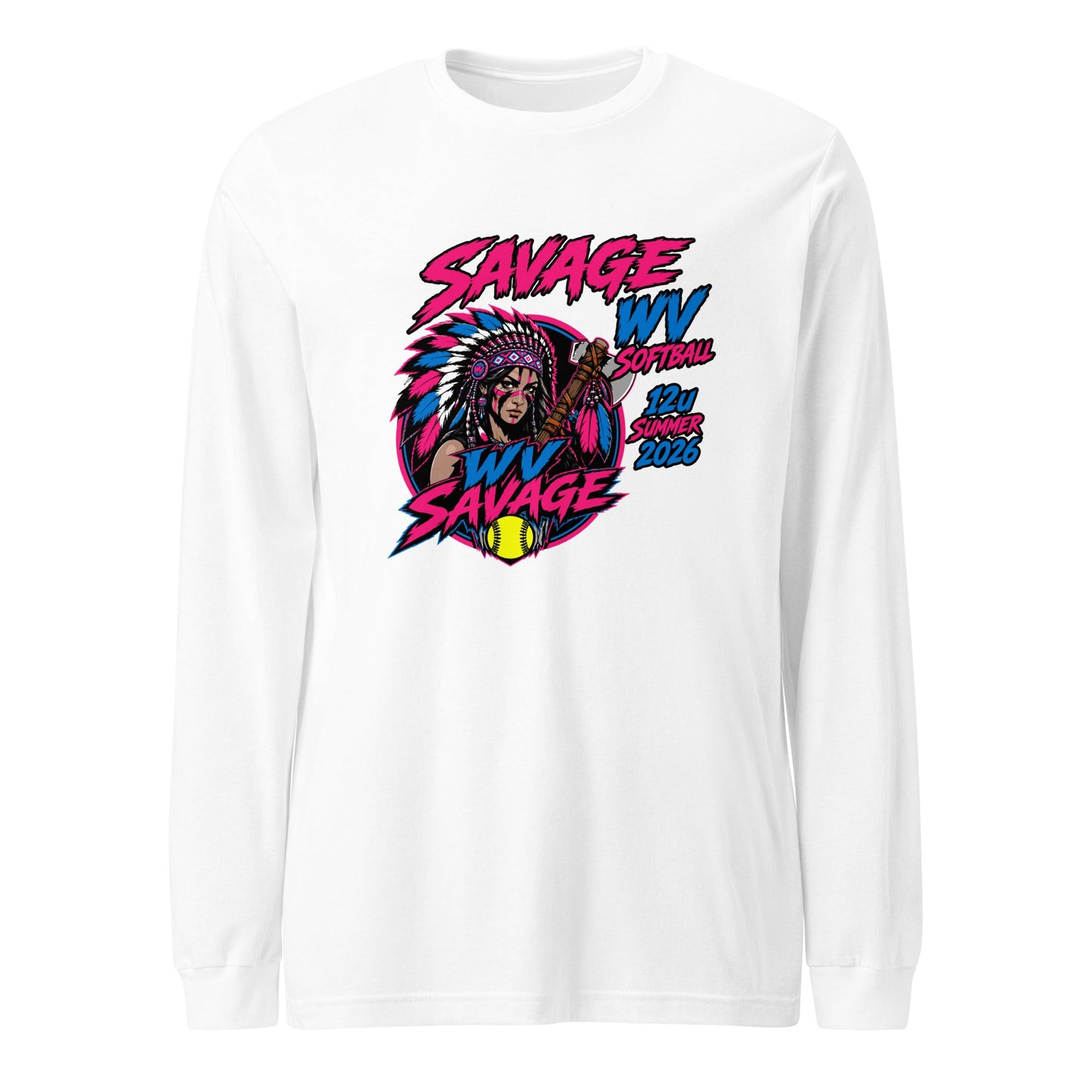Performance | Long Sleeve Tee | Savage | Vanguard Logo