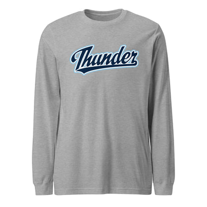 Performance | Long Sleeve Tee | SCAA Thunder | Script Logo