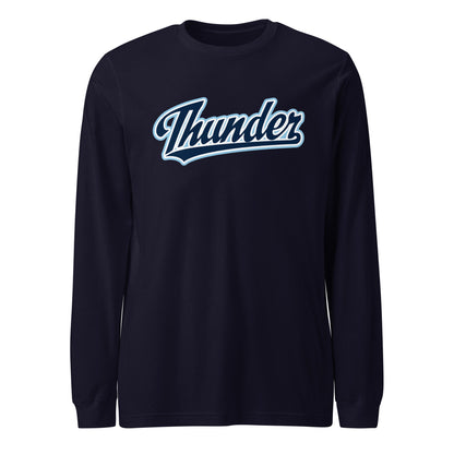 Performance | Long Sleeve Tee | SCAA Thunder | Script Logo