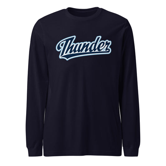 Performance | Long Sleeve Tee | SCAA Thunder | Script Logo