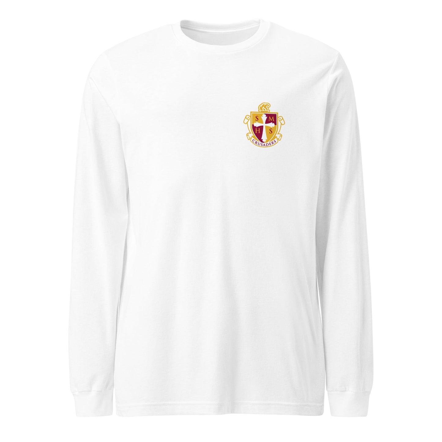 Performance | Long Sleeve Tee | Scecina High School Track and Field | Crest Logo