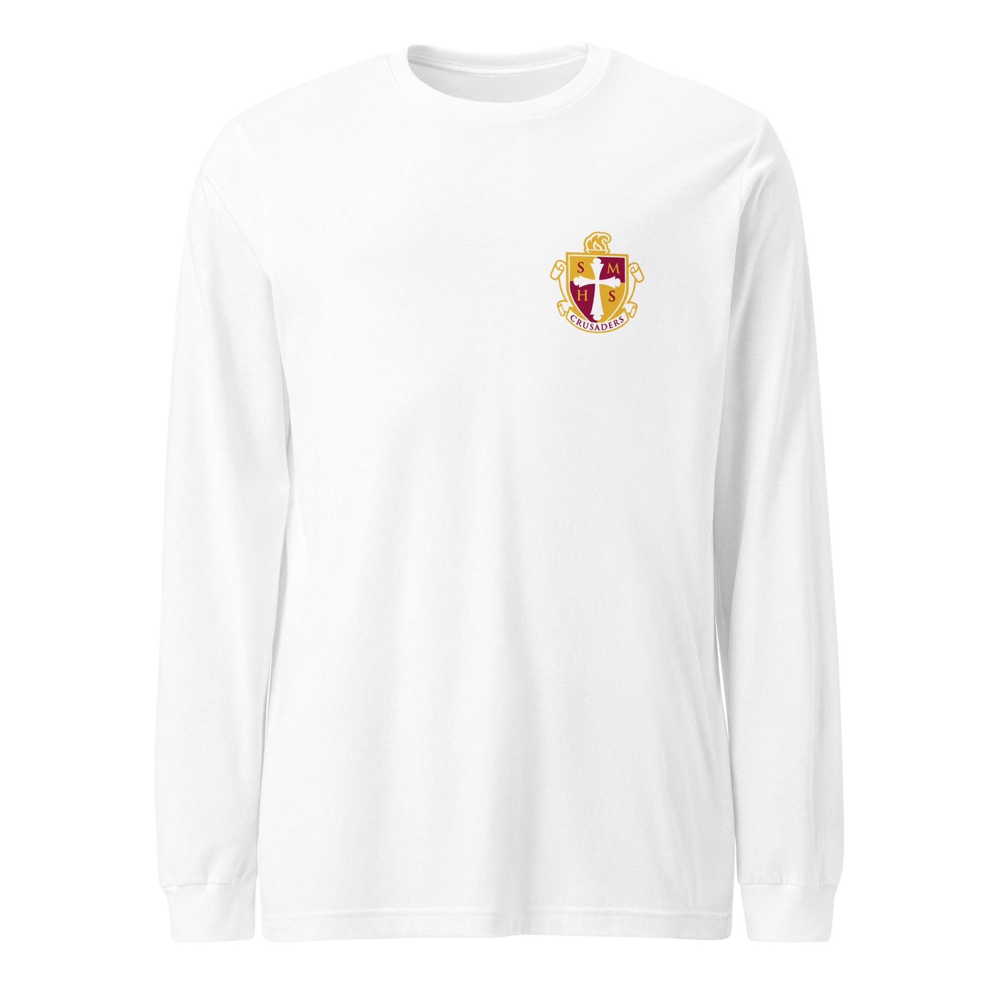 Performance | Long Sleeve Tee | Scecina High School Track and Field | Crest Logo
