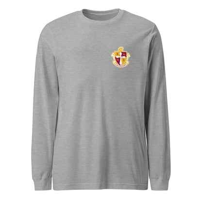 Performance | Long Sleeve Tee | Scecina High School Track and Field | Crest Logo