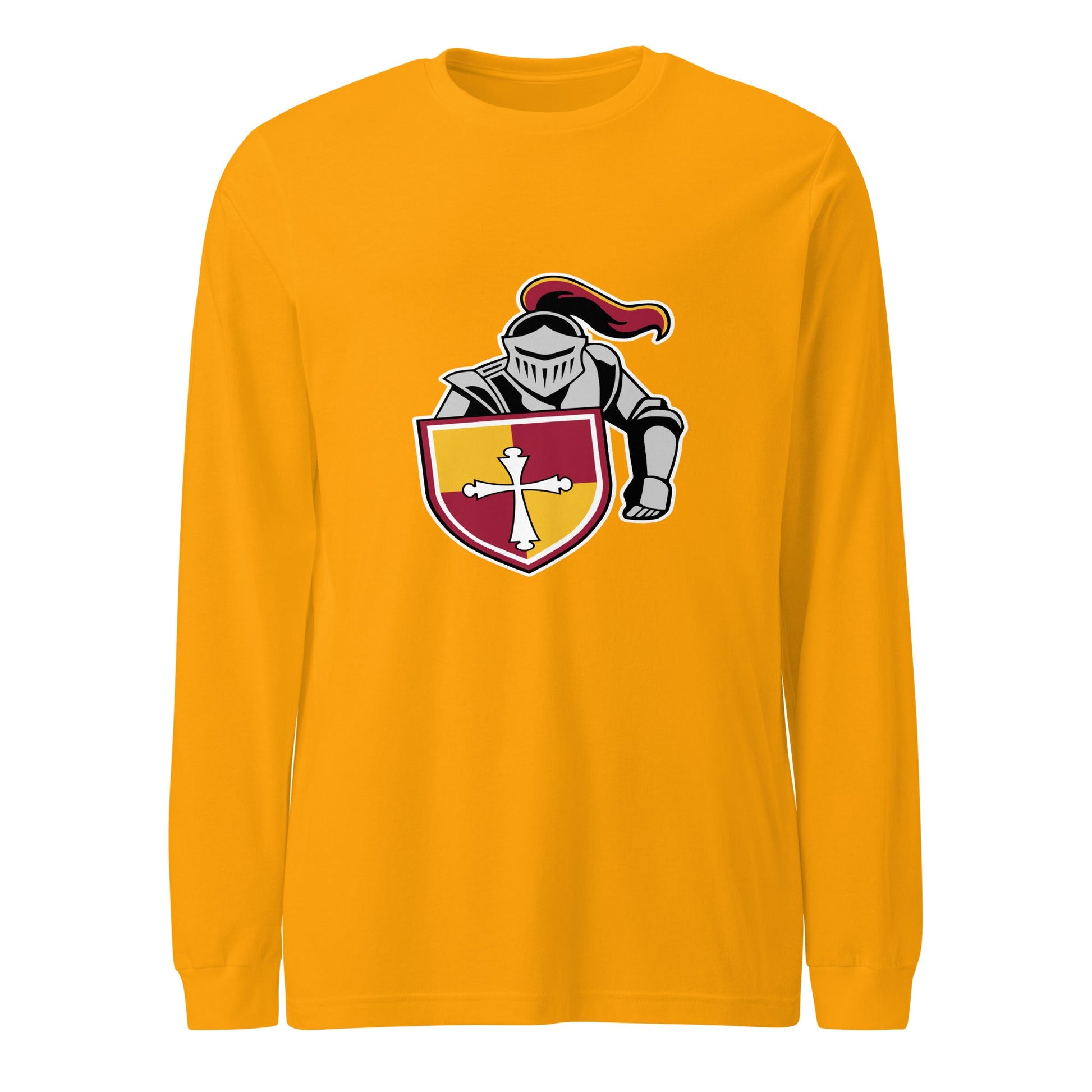 Performance | Long Sleeve Tee | Scecina High School Track and Field | Crusader Logo