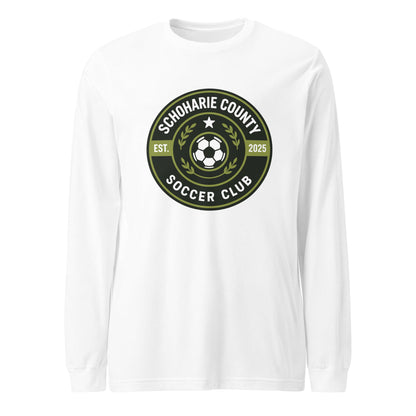 Performance | Long Sleeve Tee | Schoharie County Soccer Club | Badge Logo
