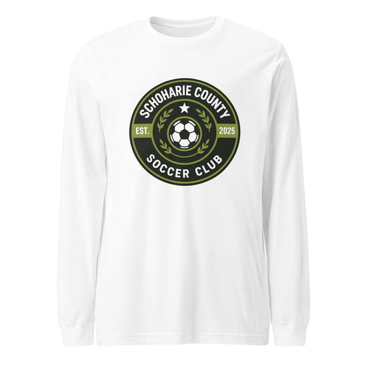 Performance | Long Sleeve Tee | Schoharie County Soccer Club | Badge Logo