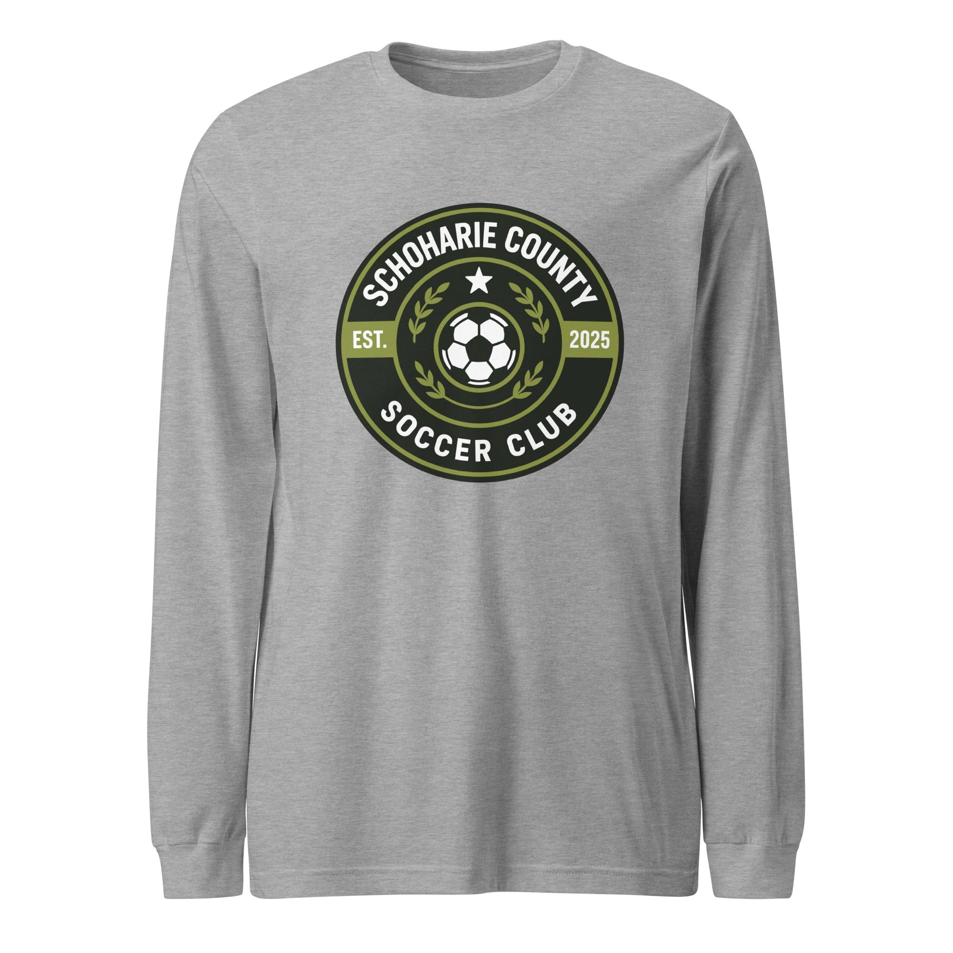 Performance | Long Sleeve Tee | Schoharie County Soccer Club | Badge Logo