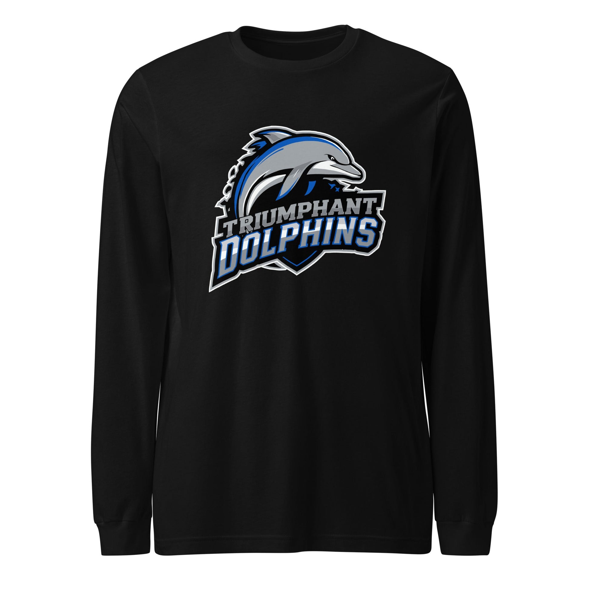 Performance | Long Sleeve Tee | SE Triumphant Dolphins | Dolphins Mascot Logo