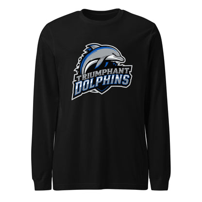 Performance | Long Sleeve Tee | SE Triumphant Dolphins | Dolphins Mascot Logo