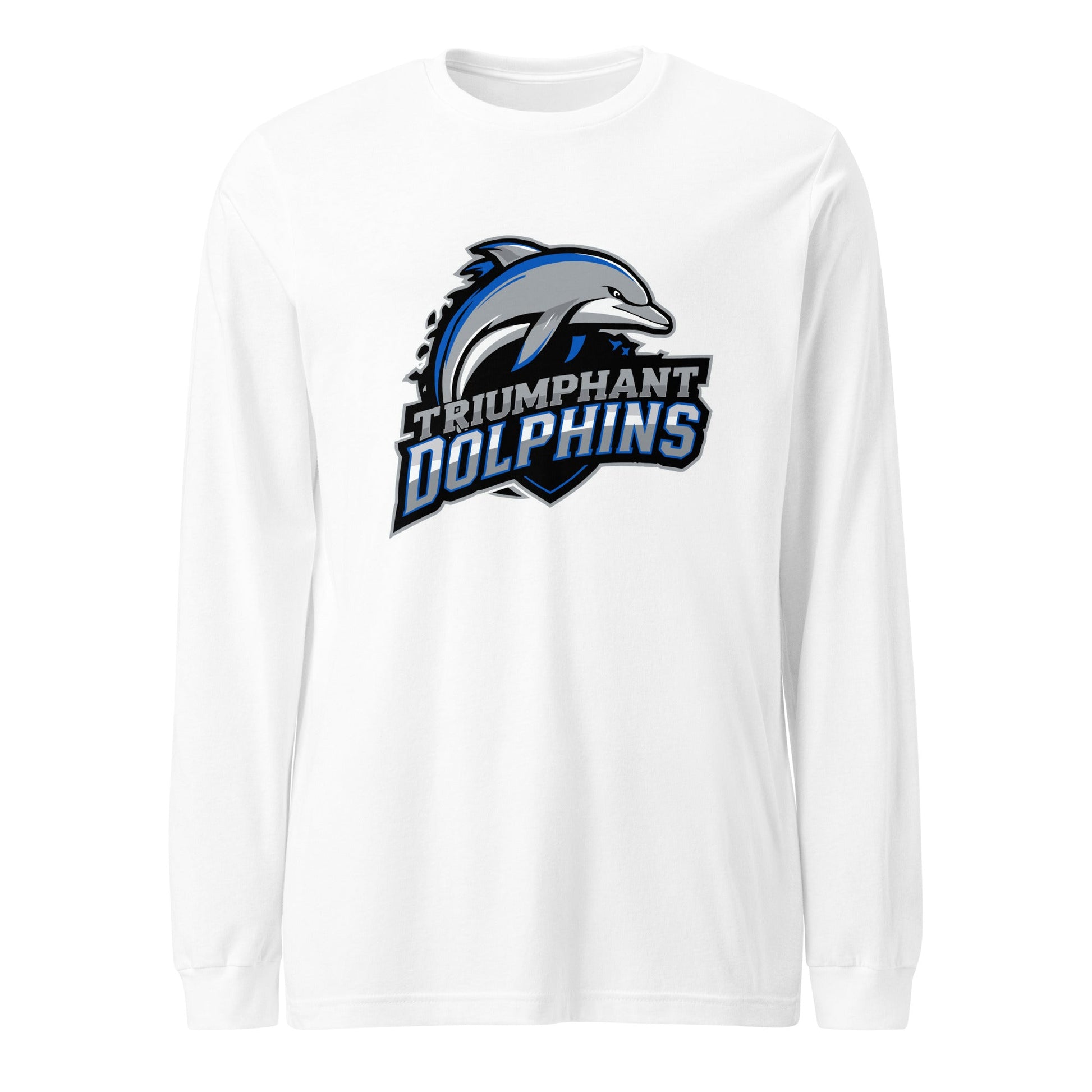 Performance | Long Sleeve Tee | SE Triumphant Dolphins | Dolphins Mascot Logo