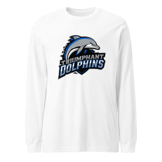Performance | Long Sleeve Tee | SE Triumphant Dolphins | Dolphins Mascot Logo