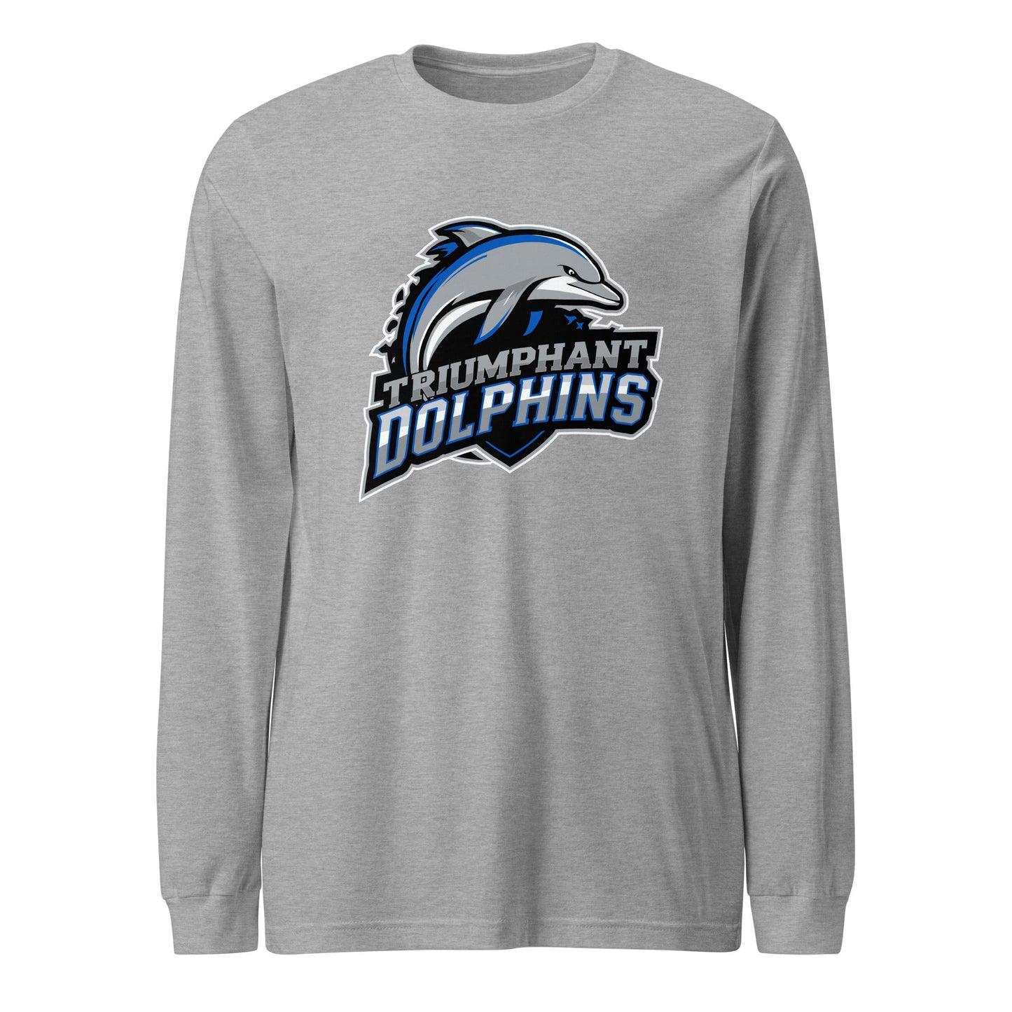 Performance | Long Sleeve Tee | SE Triumphant Dolphins | Dolphins Mascot Logo