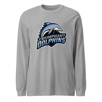 Performance | Long Sleeve Tee | SE Triumphant Dolphins | Dolphins Mascot Logo