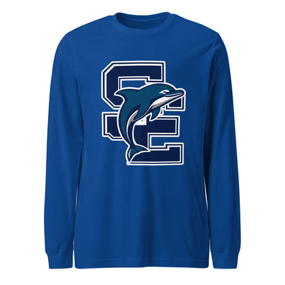 Performance | Long Sleeve Tee | SE Triumphant Dolphins | SE Logo