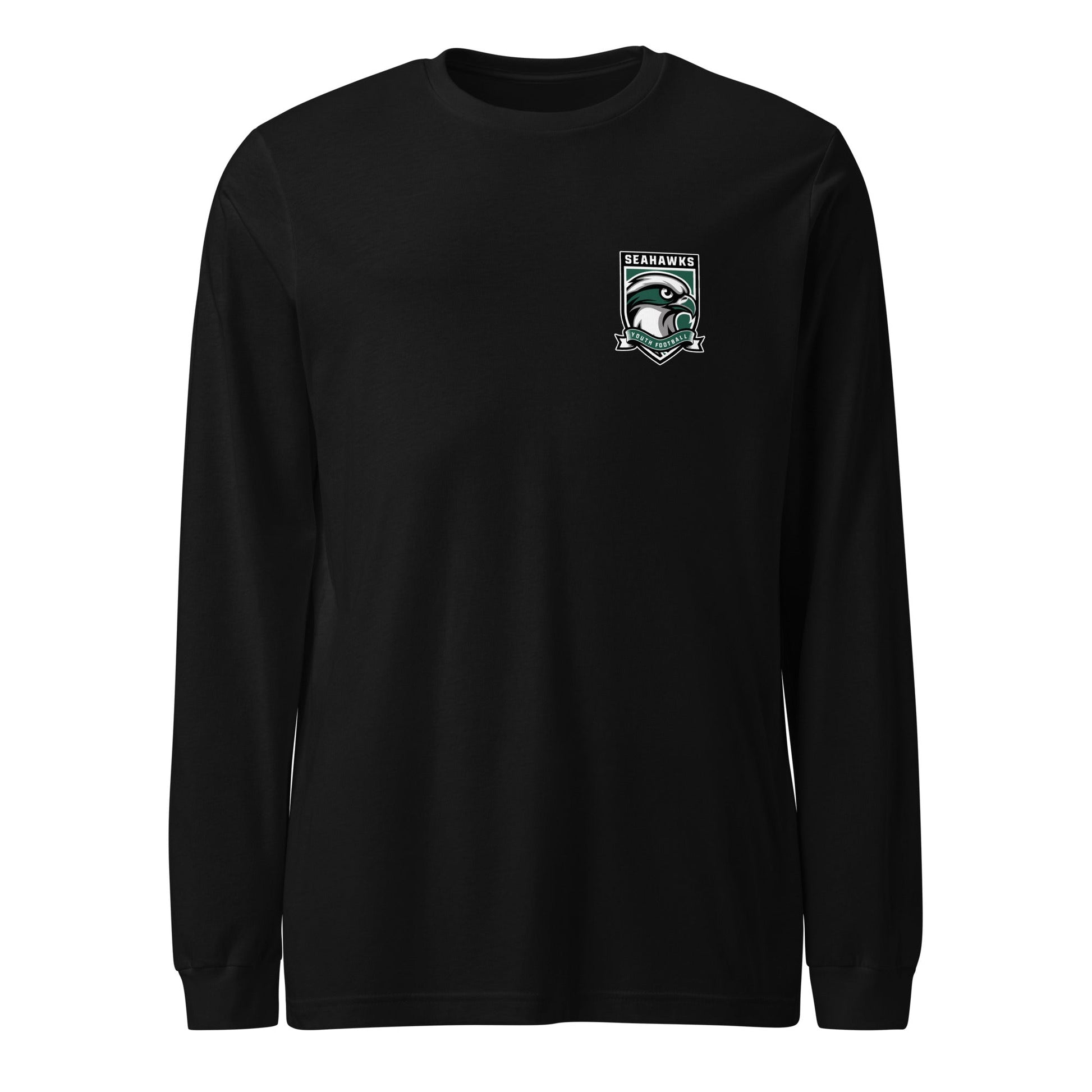 Performance | Long Sleeve Tee | Seahawks Youth Football | Shield Logo