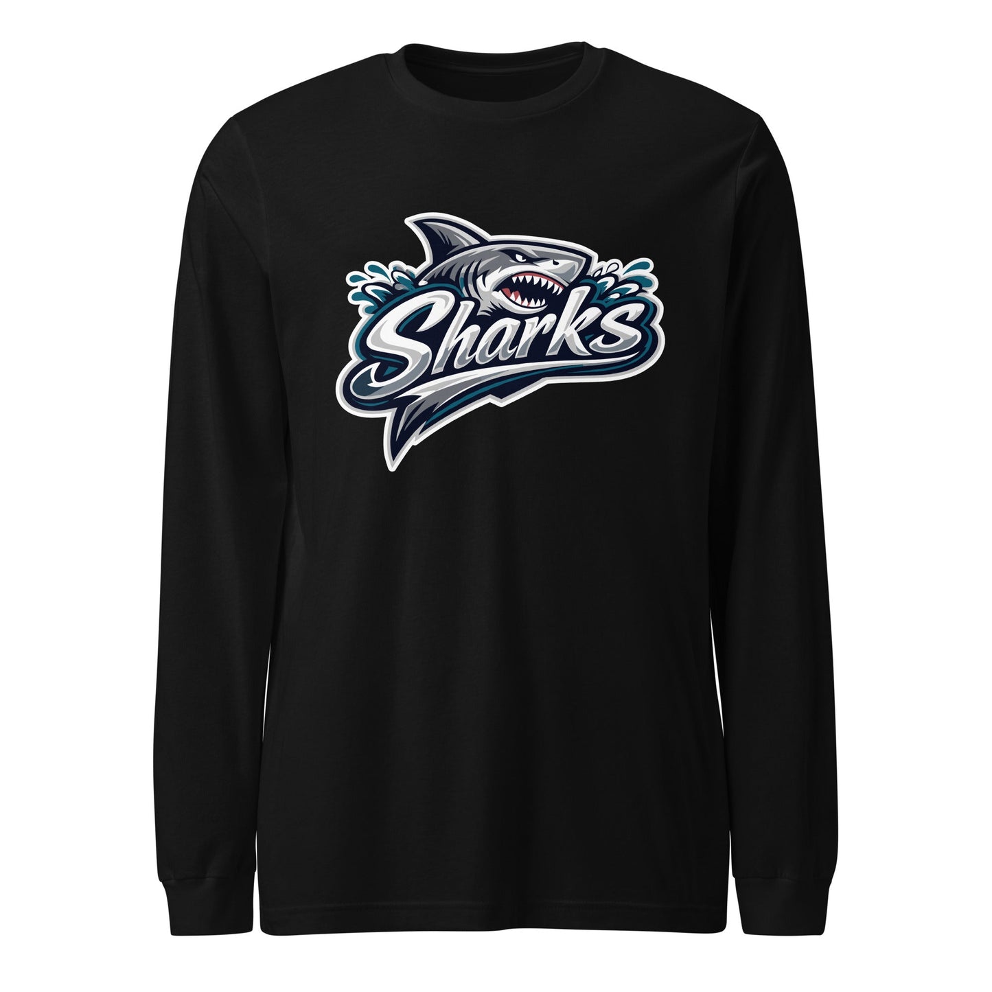Performance | Long Sleeve Tee | Sharks | Sharks Logo