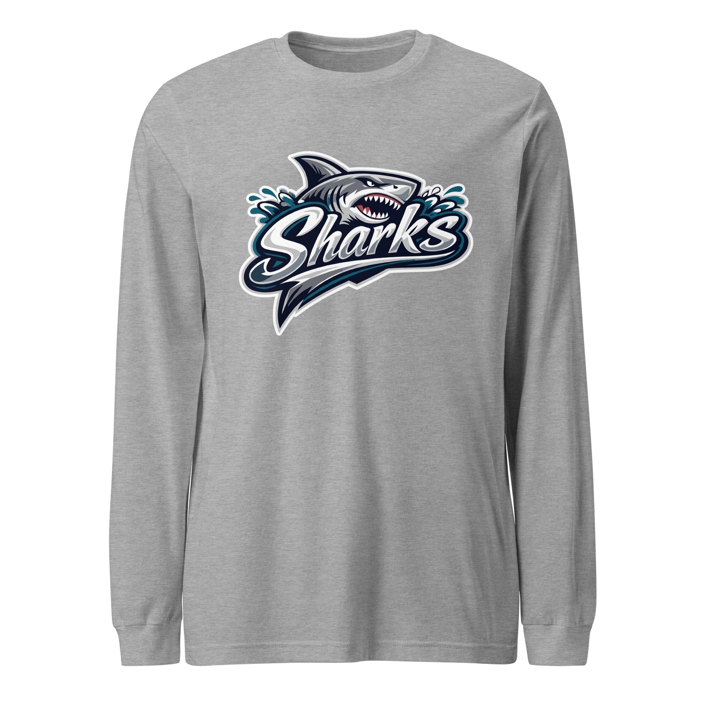 Performance | Long Sleeve Tee | Sharks | Sharks Logo