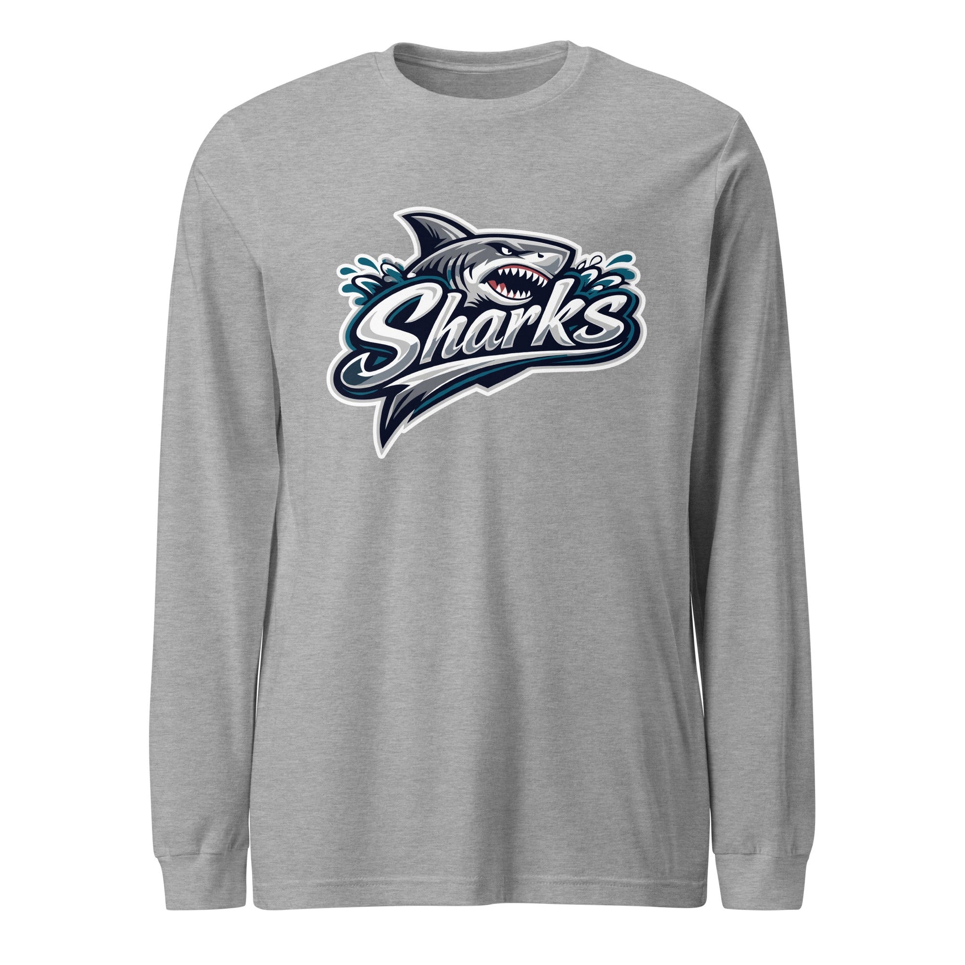 Performance | Long Sleeve Tee | Sharks | Sharks Logo