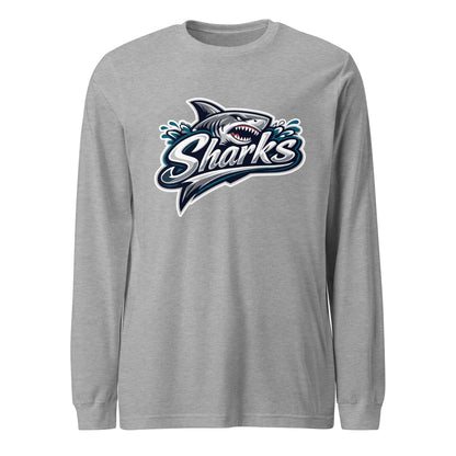 Performance | Long Sleeve Tee | Sharks | Sharks Logo