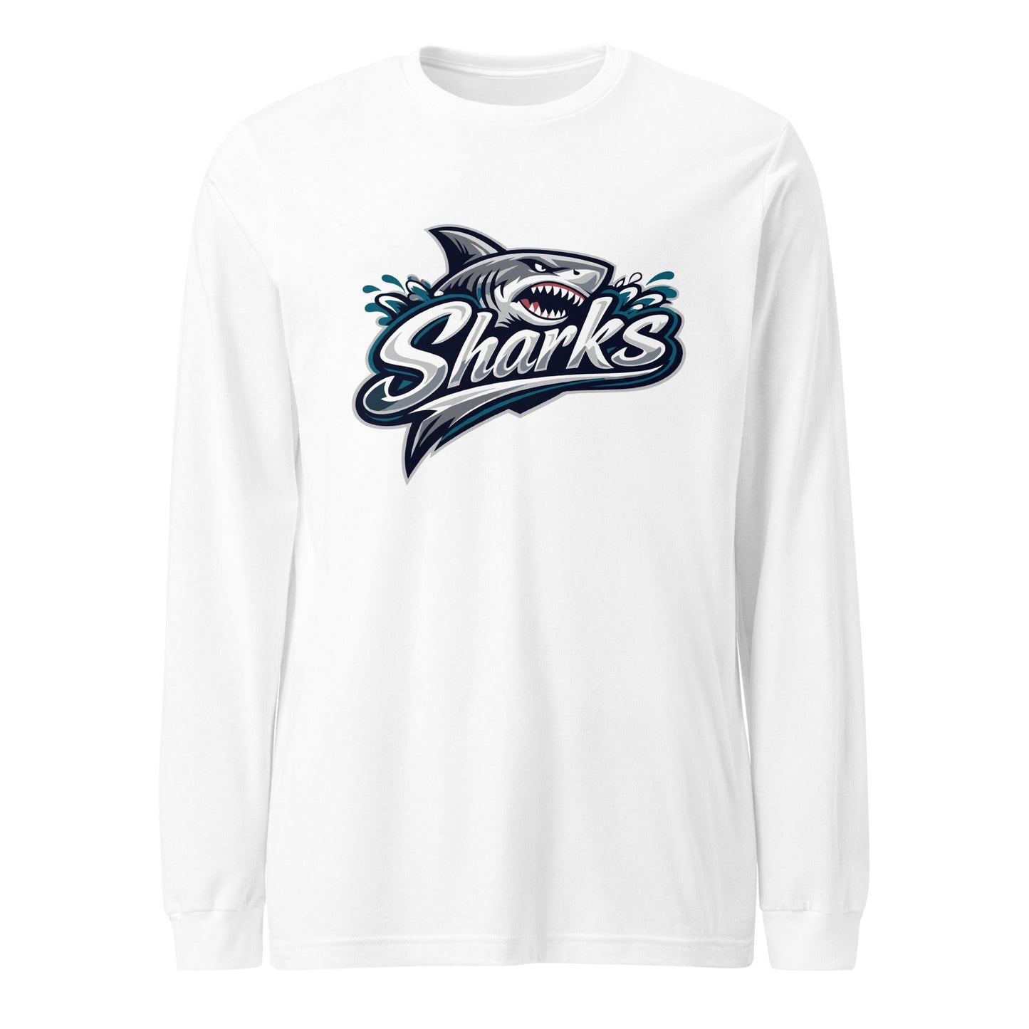 Performance | Long Sleeve Tee | Sharks | Sharks Logo