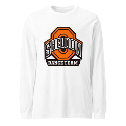 Performance | Long Sleeve Tee | Sheldon Dance Team | Emblem Logo