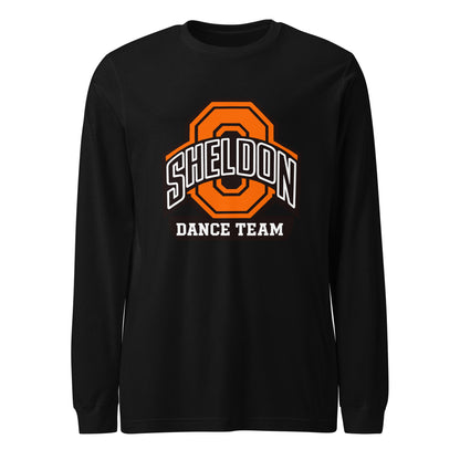 Performance | Long Sleeve Tee | Sheldon Dance Team | Emblem Logo
