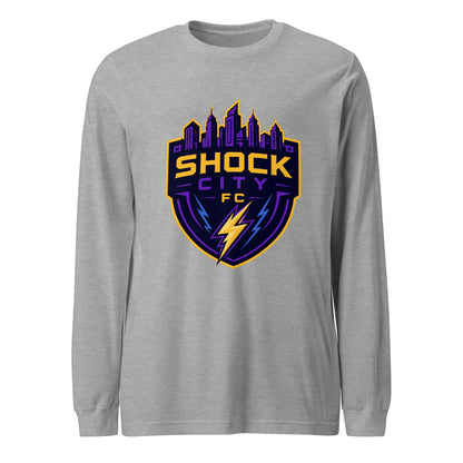 Performance | Long Sleeve Tee | Shock City FC | Crest Logo